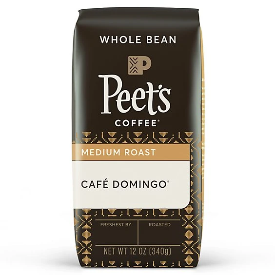 Peet's Café Domingo Medium Roast Whole Bean Coffee 12oz