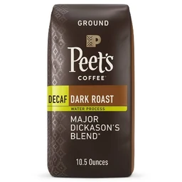 Peet's Coffee Peet's Decaf Major Dickason's Blend Dark Roast Ground Coffee 10.5 oz