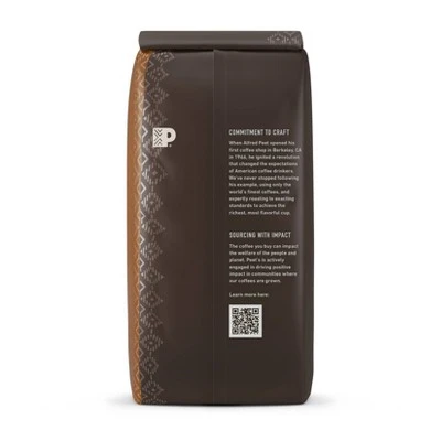 Peet's Sumatra Single Origin Dark Roast Ground Coffee 10.5oz