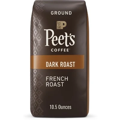 Peet's French Roast Dark Roast Ground Coffee 12oz