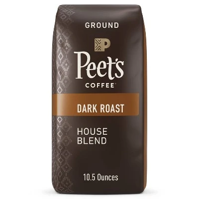 Peet's House Blend Dark Roast Ground Coffee 12oz