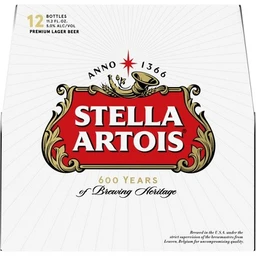 Stella Artois Stella Artois Belgian Beer  12pk/11.2 fl oz Bottles