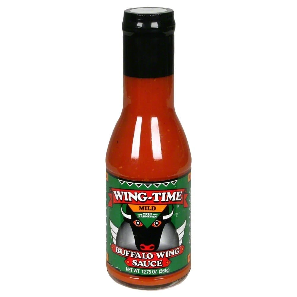 Wing Time The Traditional Buffalo Wing Sauce Medium, 13 Oz.