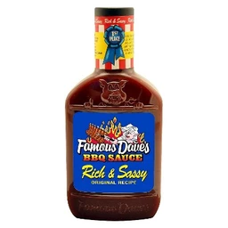 Famous Dave's Famous Dave's Rich & Sassy Barbeque Sauce  20oz