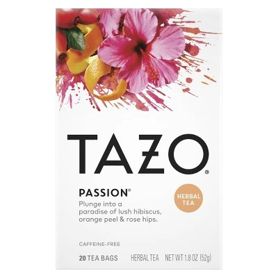 Tazo Passion Herbal Tea 20ct