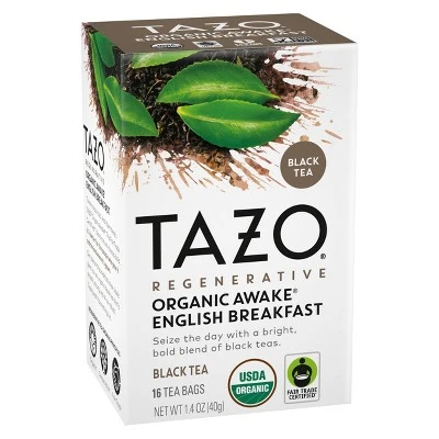 Tazo Awake English Breakfast Tea  20ct