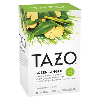 Tazo Green Ginger Tea  20ct