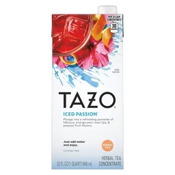 Tazo Tazo Iced Passion Tea Concentrate  32 fl oz