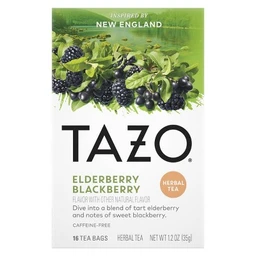 Tazo Tazo Foragers Elderberry Blackberry Tea  16ct