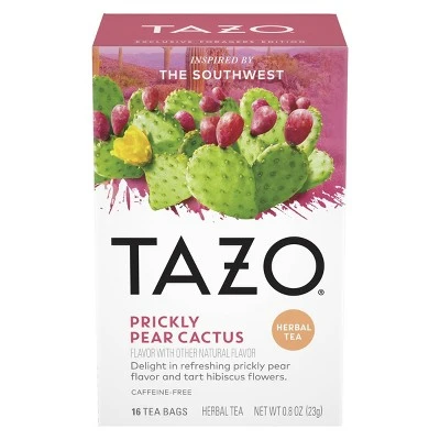 Tazo Foragers Prickly Pear Tea  16ct