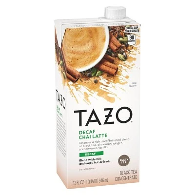 Tazo Chai Decaf Tea Latte  32 fl oz