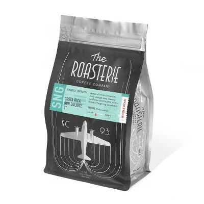 The Roasterie Don Quijote of Costa Rica Light Roast Whole Bean Coffee  12oz
