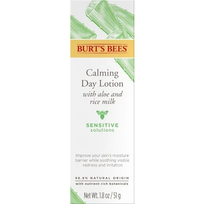 Burt's Bees Daily Face Moisturizer for Sensitive Skin  1.8oz