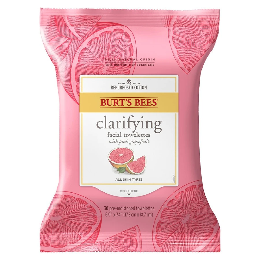 Burt's Bees Facial Cleansing Towelettes  30 ct