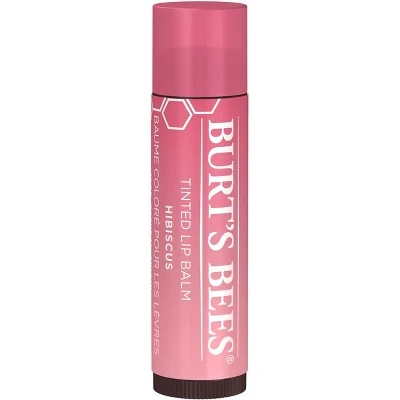 Burt's Bees Tinted Lip Balm, Hibiscus