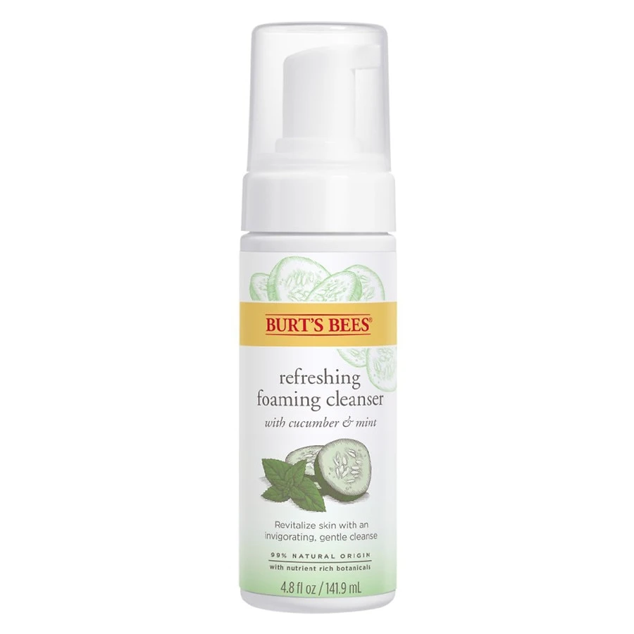 Burt's Bees Refreshing Foaming Cleanser with Cucumber & Mint 4.8 fl oz