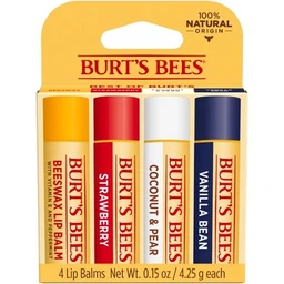 Burt's Bees Burt's Bees Lip Balm  4ct