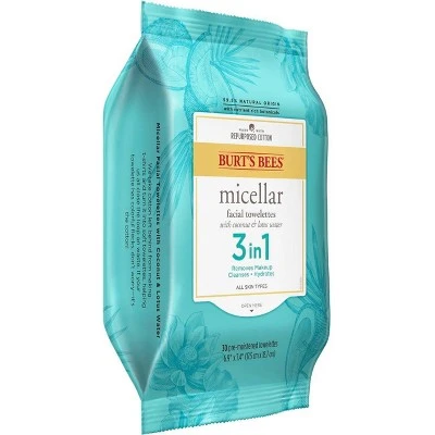 Burt's Bees Micellar Cleansing Towelettes 30ct