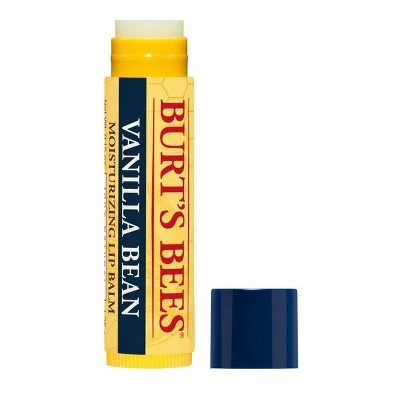 Burt's Bees 100% Natural Moisturizing Lip Balm  Vanilla Bean  0.30oz