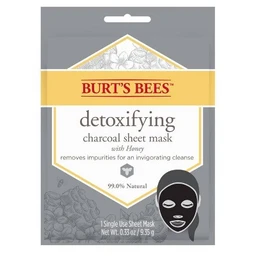 Burt's Bees Burt's Bees Detoxifying Charcoal Sheet Face Mask  1ct  0.33oz