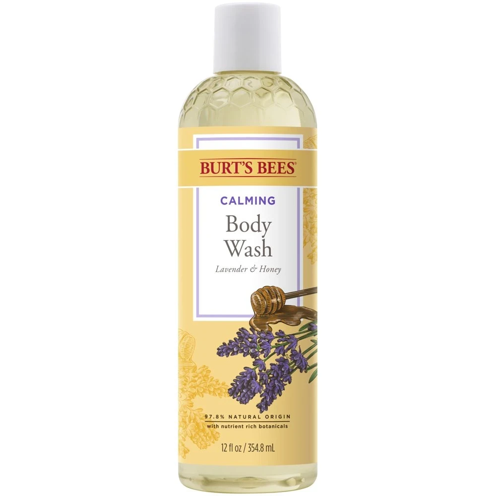 Burt's Bees Lavender And Honey Body Wash  12 fl oz