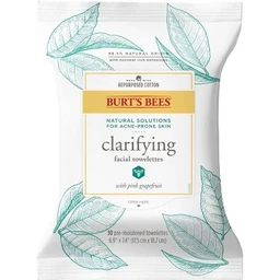 Burt's Bees Burt's Bees Oily & Acne Prone Skin Facial Cleansing Towelettes  30ct