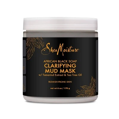 SheaMoisture African Black Soap Clarifying Mud Mask  6oz