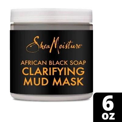 SheaMoisture African Black Soap Clarifying Mud Mask  6oz