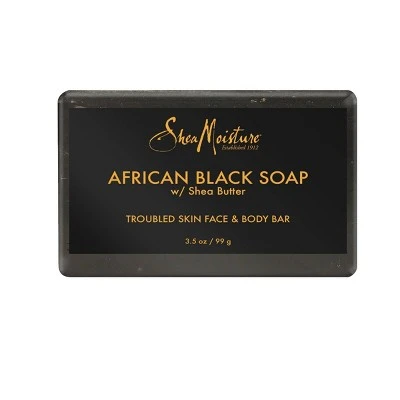 SheaMoisture African Black Soap Face & Body Bar 3.5 oz
