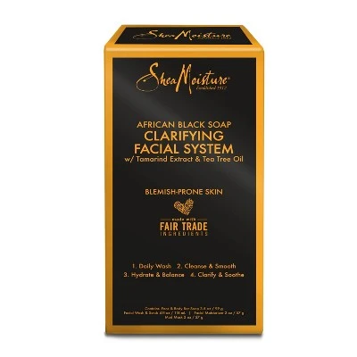 SheaMoisture African Black Soap Clarifying Facial System