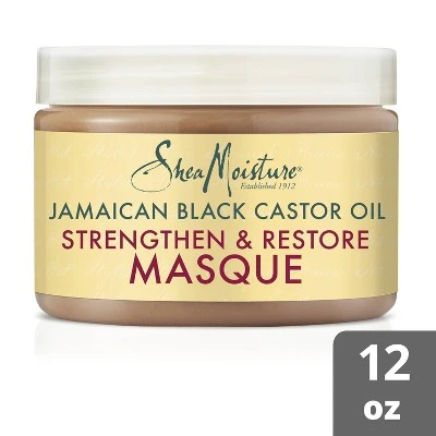 SheaMoisture Jamaican Black Castor Oil Strengthen & Restore Treatment Masque  12oz