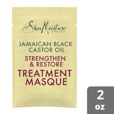 SheaMoisture Jamaican Black Castor Oil Strengthen & Restore Treatment Masque  2oz