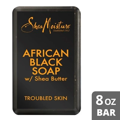 SheaMoisture African Black Bar Soap  8oz