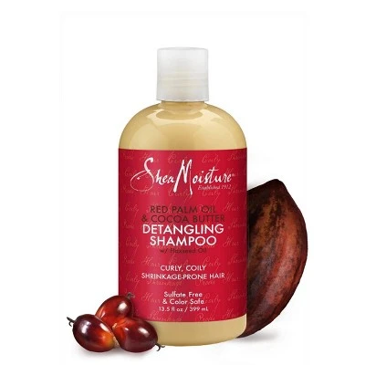 SheaMoisture Red Palm Oil & Cocoa Butter Detangling Shampoo  13.5 fl oz