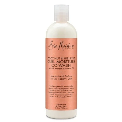 SheaMoisture Coconut & Hibiscus Co Wash Conditioning Cleanser 12 fl oz