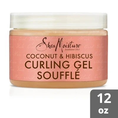 SheaMoisture Coconut & Hibiscus Curling Gel Souffle  12oz
