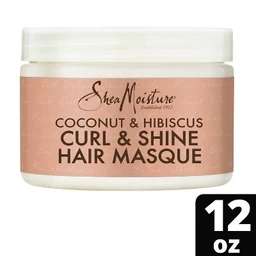 SheaMoisture SheaMoisture Coconut & Hibiscus Curl & Shine Hair Masque  12oz