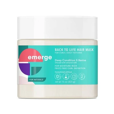 Emerge Back to Life Deep Conditioning & Revive Hair Mask  15oz