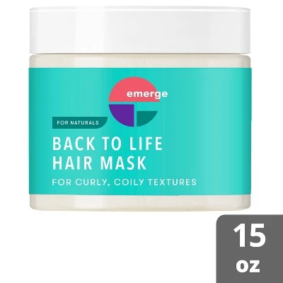 Emerge Back to Life Deep Conditioning & Revive Hair Mask  15oz