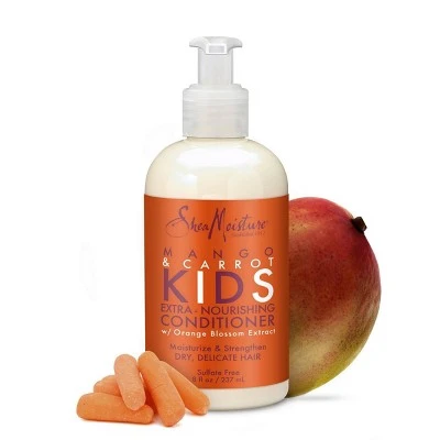 SheaMoisture Mango & Carrot Kids Extra Nourishing Conditioner  8 fl oz