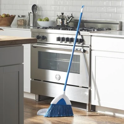 Clorox Angle Broom & Dustpan