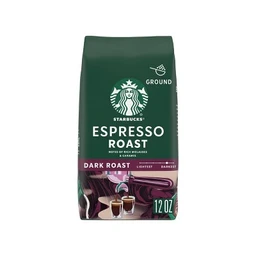 Starbucks Starbucks Espresso Roast Dark Roast Ground Coffee  12oz