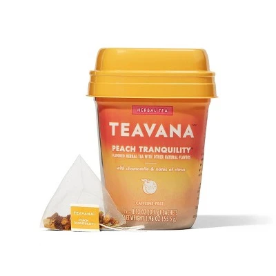 Teavana Peach Tranquility Tea Bags  15ct/1.2oz