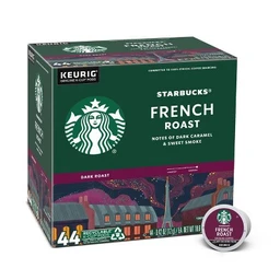 Starbucks Starbucks French Dark Roast Coffee Keurig K Cup Pods 44ct