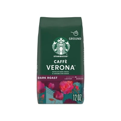 Starbucks Caffè Verona Dark Roast Ground Coffee 12oz