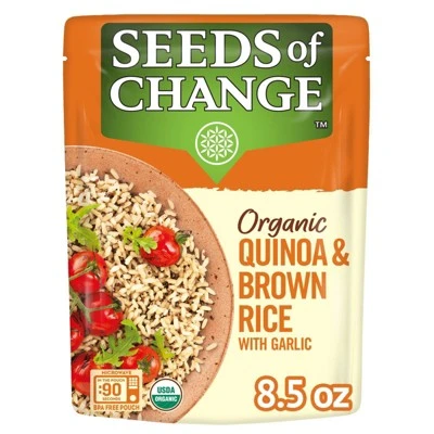 Seeds of Change Organic Quinoa & Brown Rice  8.5oz
