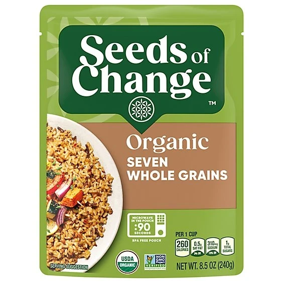 Seeds of Change Organic Seven Whole Grains  8.5oz