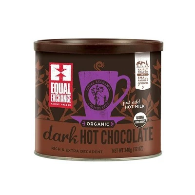 Equal Exchange Organic Dark Hot Chocolate  12oz