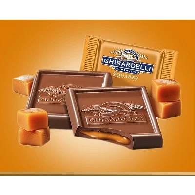 Ghirardelli Milk Chocolate & Caramel Squares  6.38oz