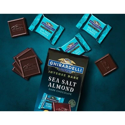 Ghirardelli Intense Dark Sea Salt Soiree Chocolate Squares 4.87oz